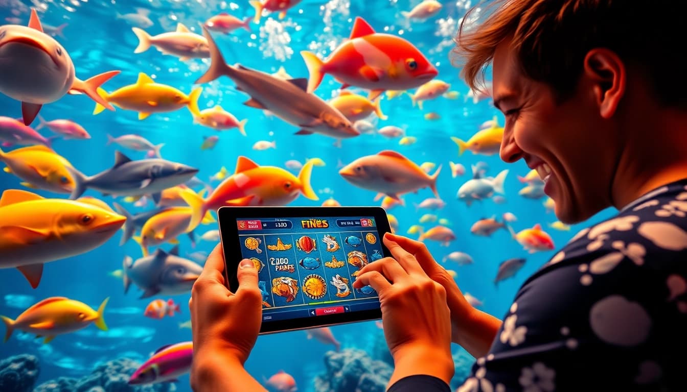 Experience the thrill of bắn cá đổi thưởng as you engage with vibrant aquatic visuals and exciting gameplay.
