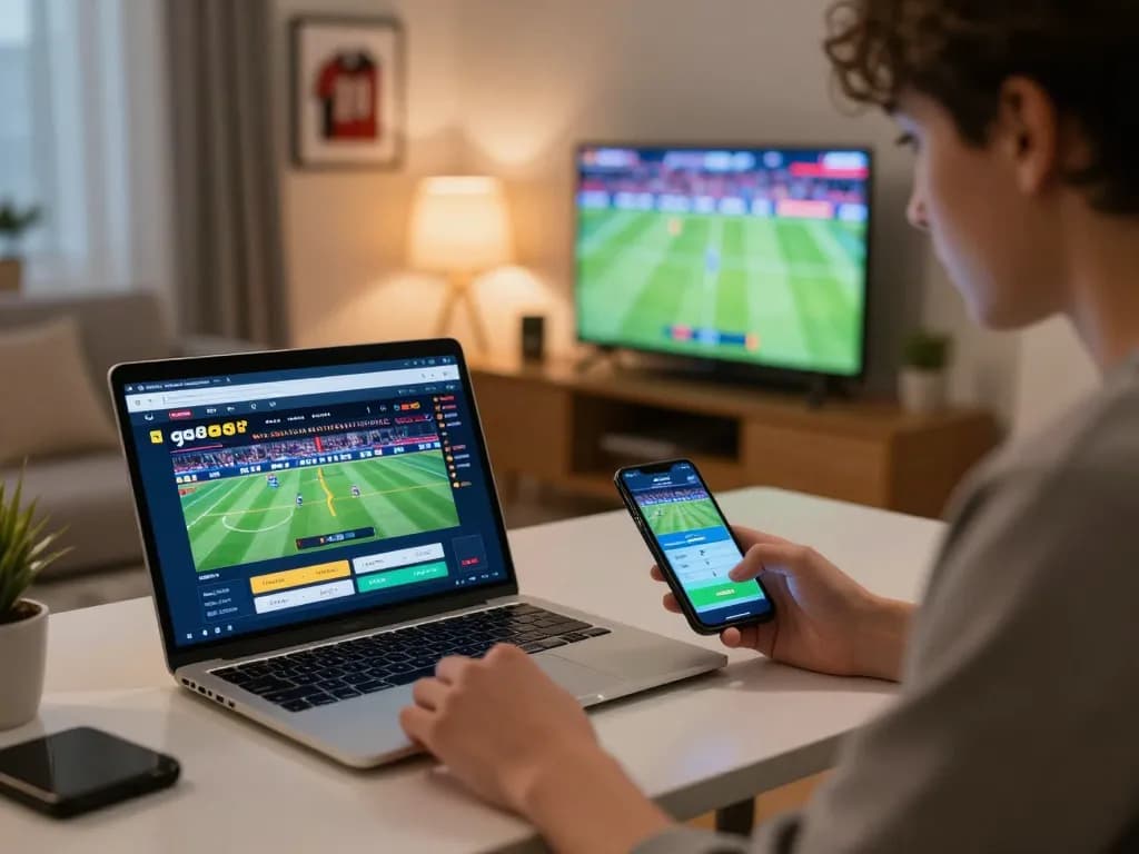 Experience the excitement of live sports betting on gg88 from a stylish home setup.