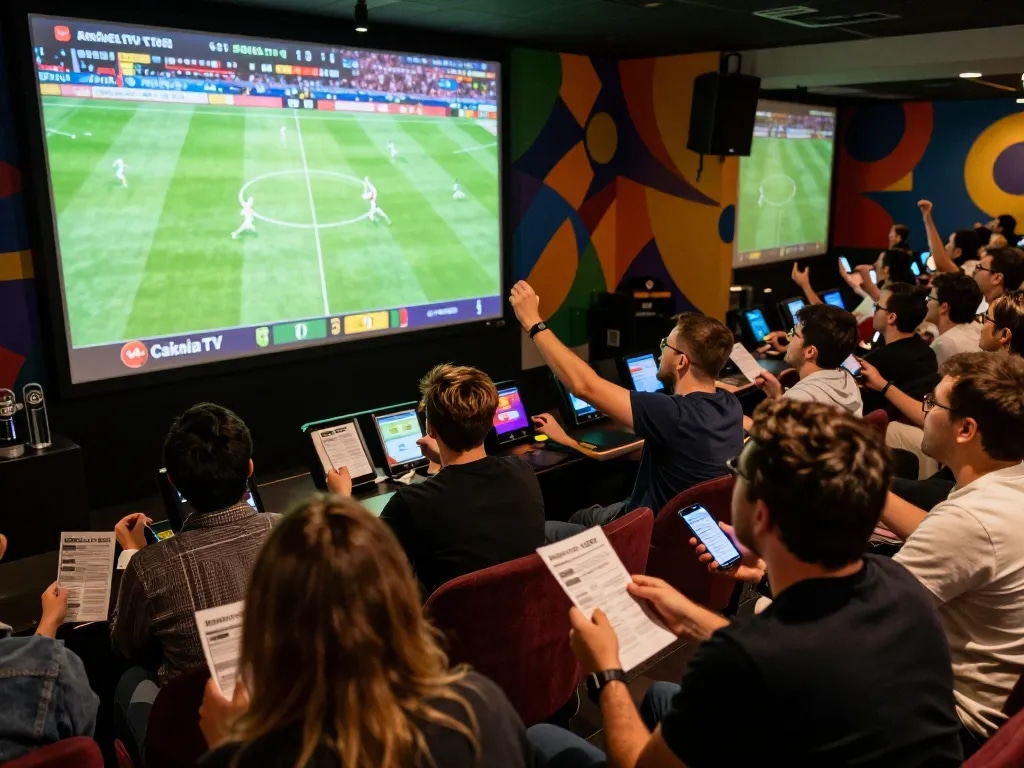 CakhiaTV enhances sports betting experience with fans engaging in live matches and betting.