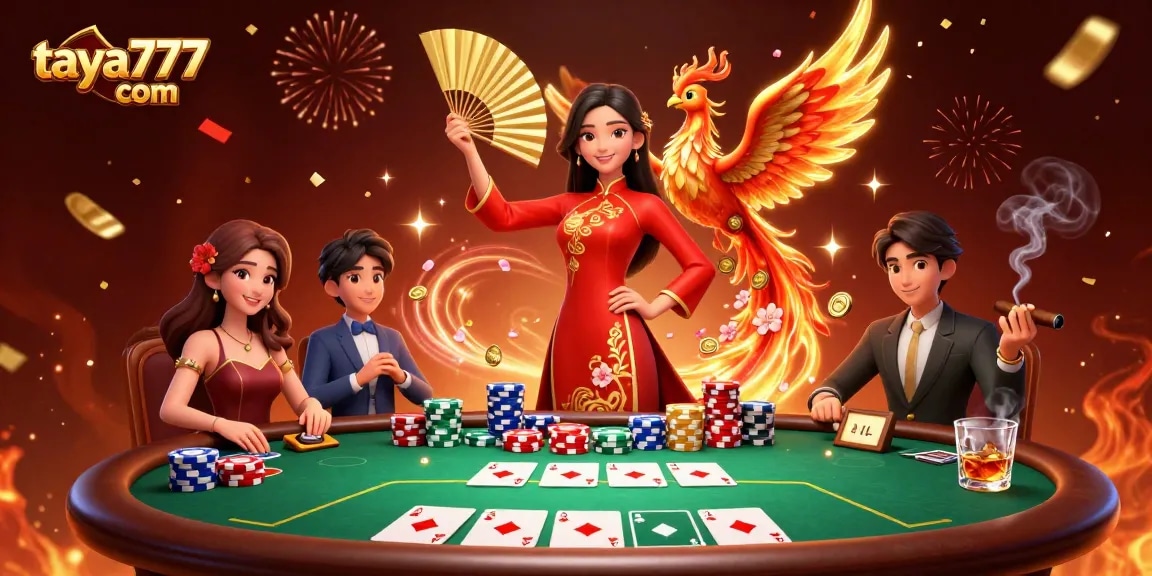 Experience the vibrant excitement of taya777 com's casino action with stunning 3D illustration.