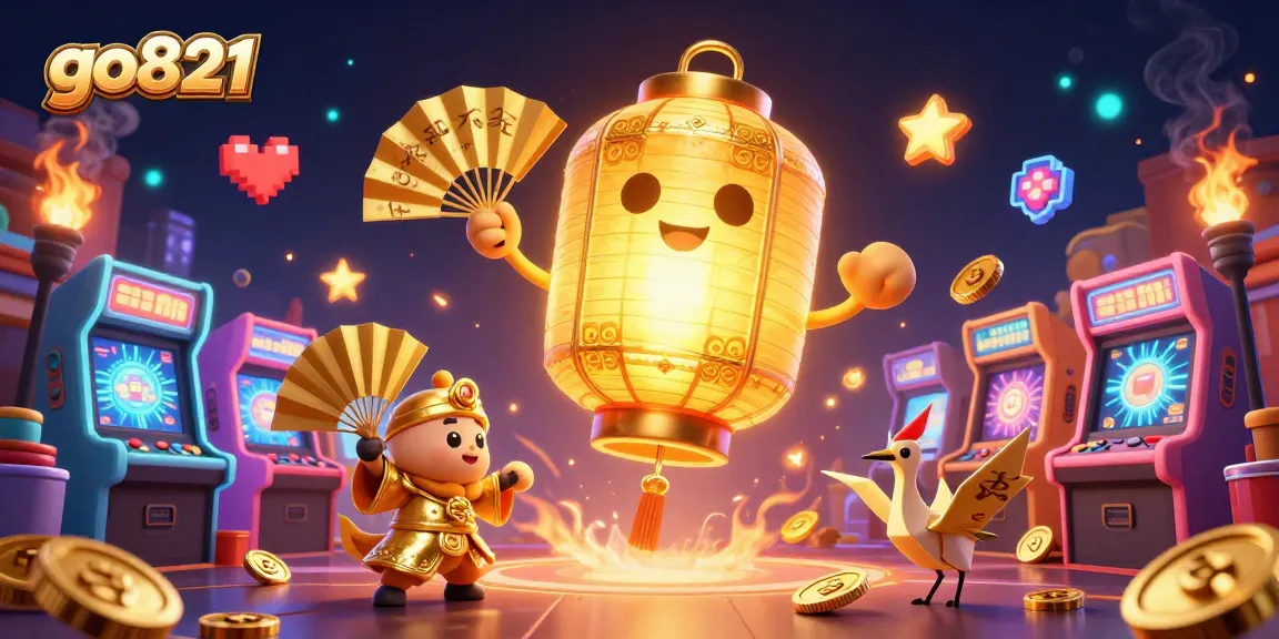 Engage with exciting gaming experiences at go821 with vibrant casino scenes and golden elements celebrating luck.