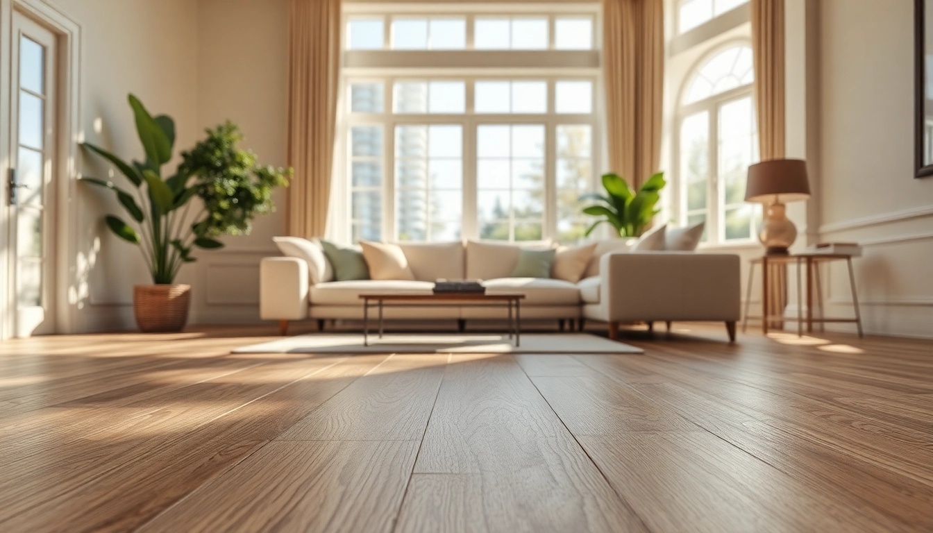Showcase of luxury vinyl plank flooring in an inviting living room setting.