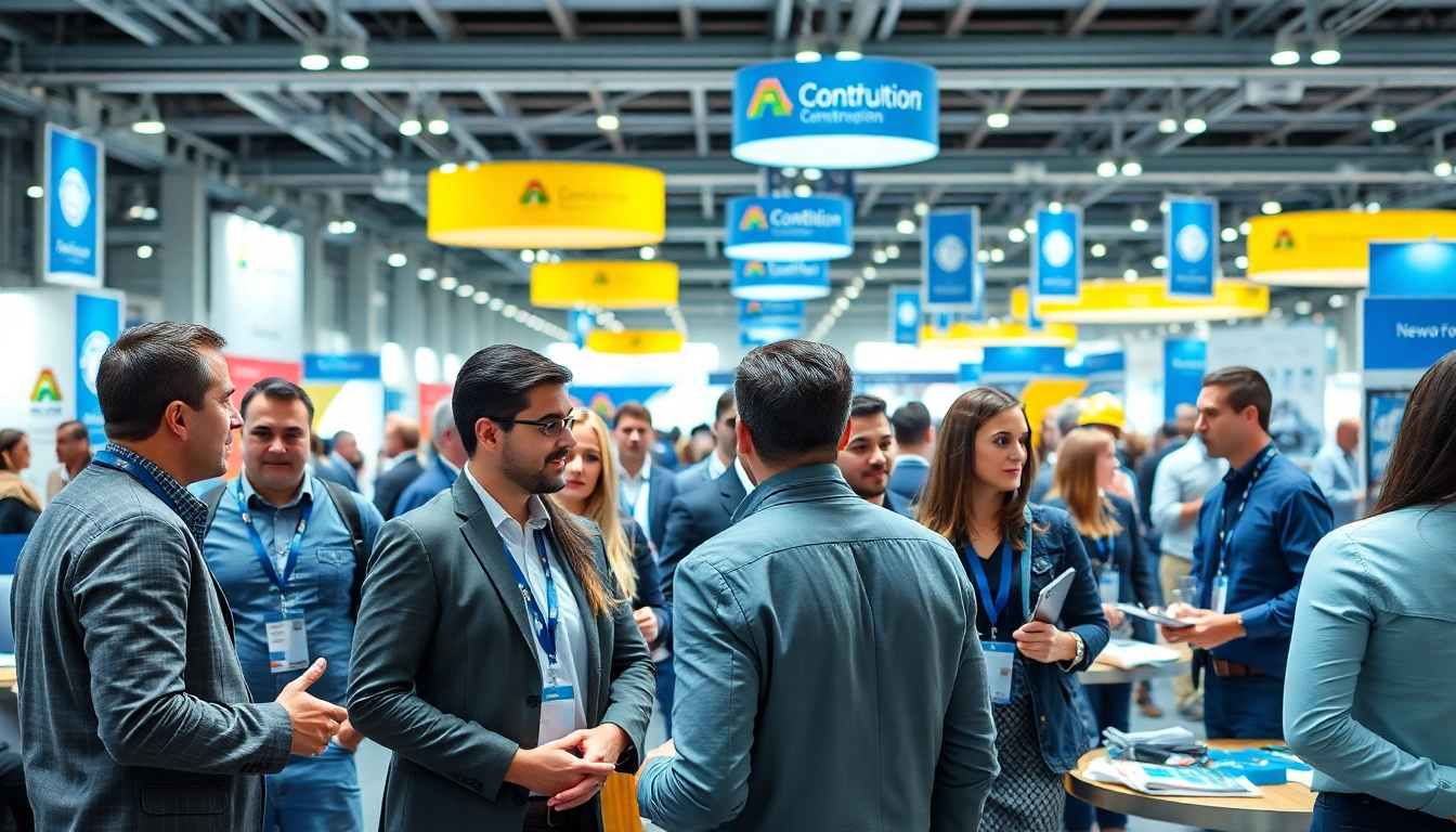 Engaging construction networking events featuring discussions among industry professionals.