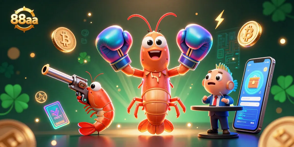 Experience the thrill at 88aa's exciting online casino with vibrant characters and dynamic gaming elements.