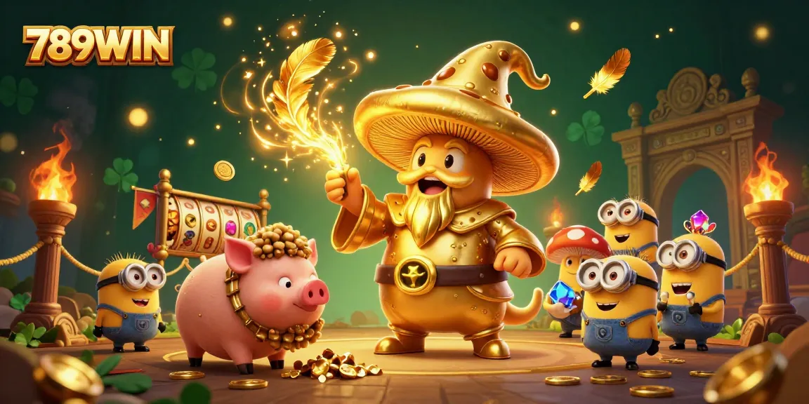 Engage in thrilling games at 789WIN with enchanting characters amid treasure-filled magic.